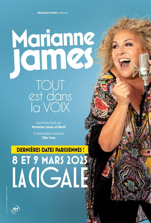 Marianne James : tout est dans la voix poster