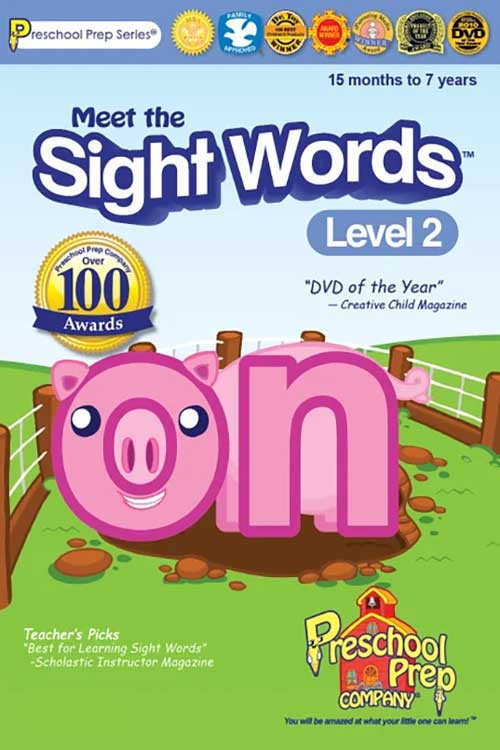 Meet the Sight Words Level 2 poster