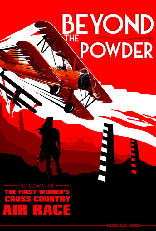 Beyond the Powder: The Legacy of the First Women's Cross-Country Air Race poster