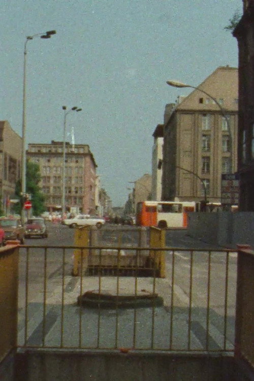Friedrichstraße 1985 - Bausituation poster