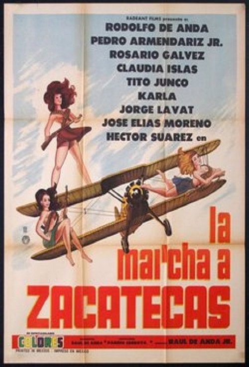 La marcha a Zacatecas poster
