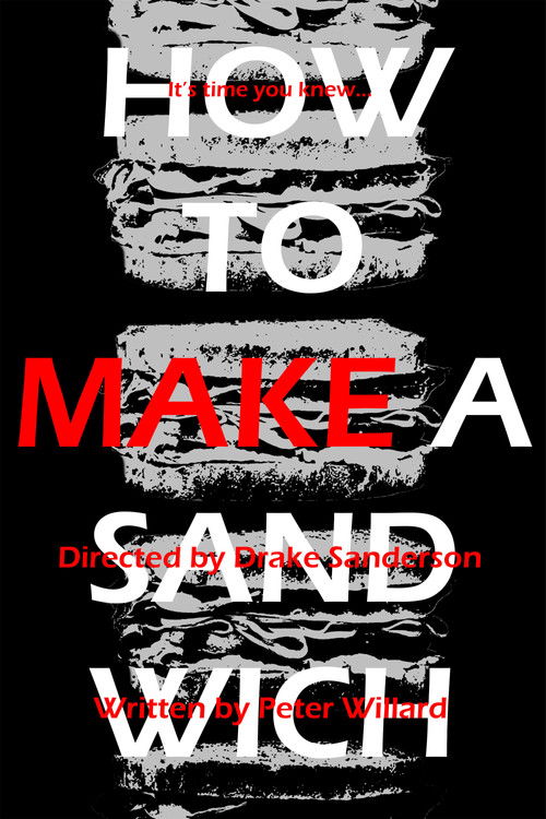 How to Make a Sandwich poster