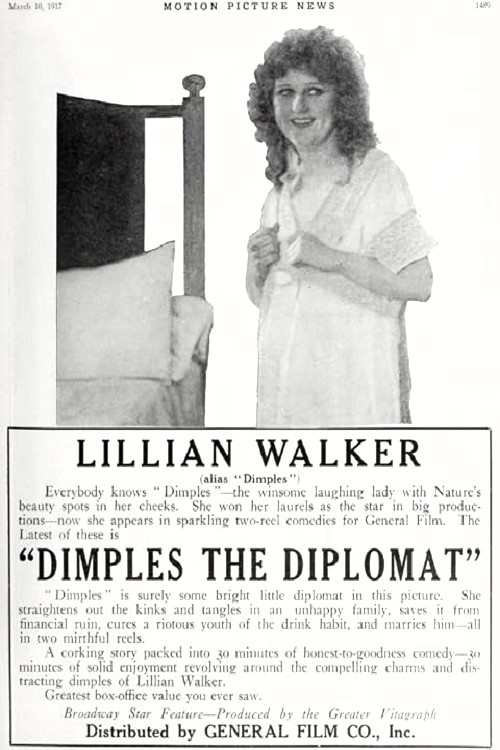 Dimples the Diplomat poster