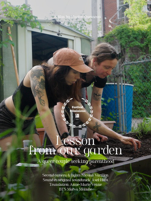 Lesson from our garden poster