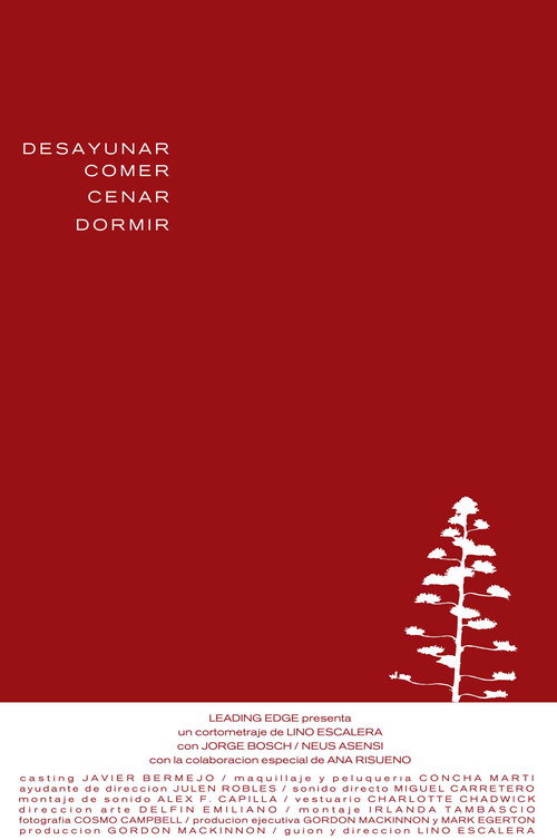 Breakfast, Lunch, Dinner, Bed poster
