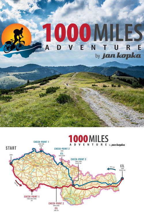 1000 Miles Adventure 2024 poster