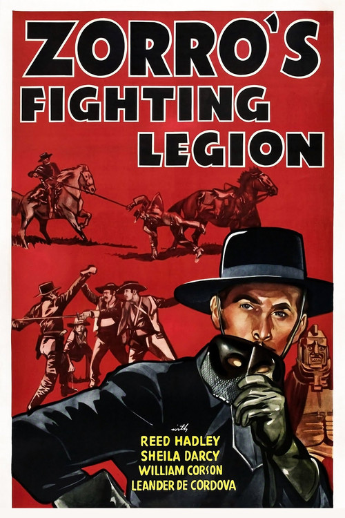 Zorro's Fighting Legion poster