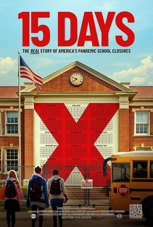 15 Days: The Real Story of America's Pandemic School Closures poster