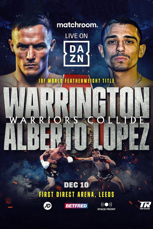 Josh Warrington vs. Luis Alberto Lopez poster