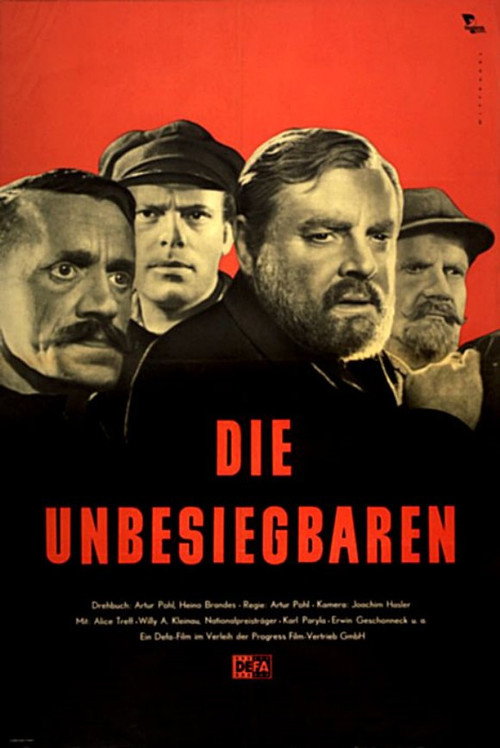 Die Unbesiegbaren poster