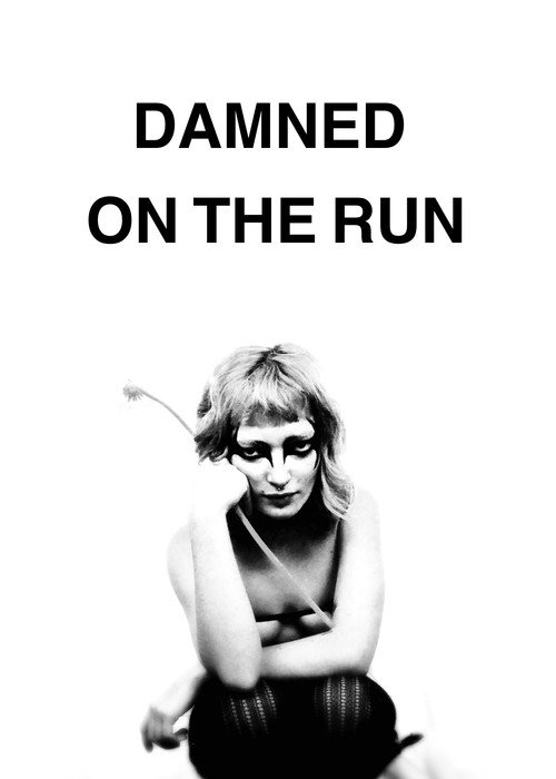 Damned on the run poster