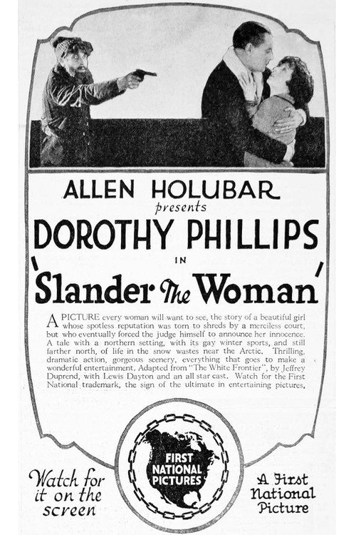 Slander the Woman poster