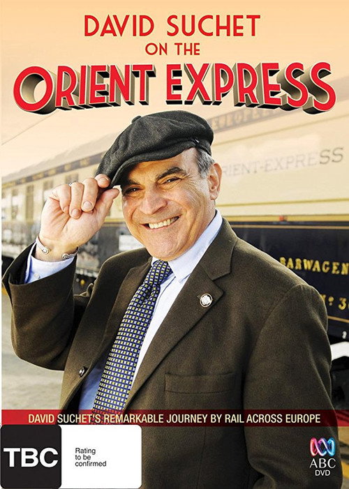 David Suchet on the Orient Express poster