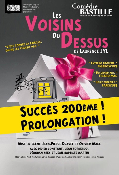 Les Voisins du dessus poster