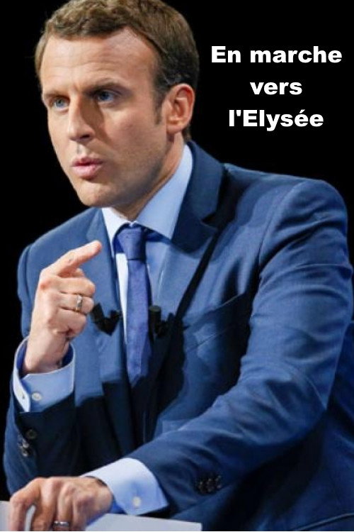 En marche vers l'Elysée poster