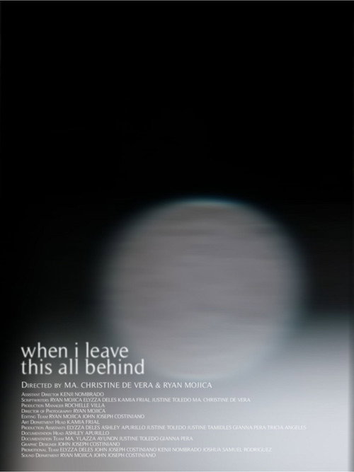 when i leave this all behind poster