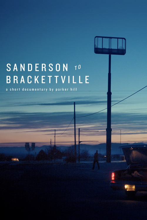 Sanderson to Brackettville poster