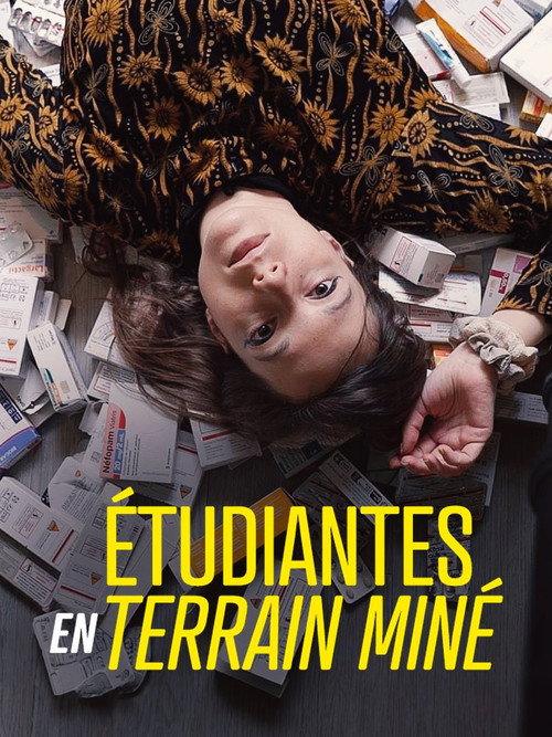 Étudiantes en terrain miné poster
