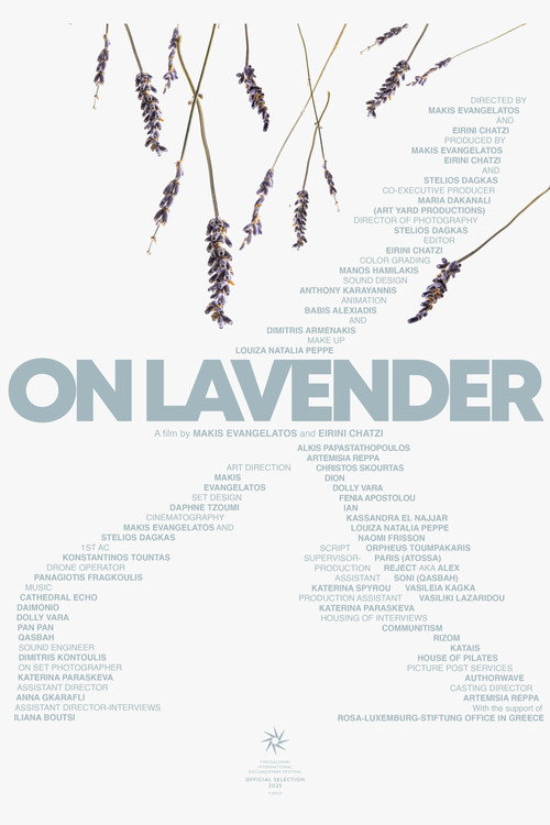 On Lavender poster