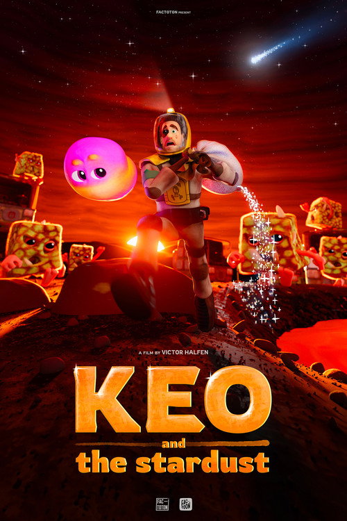 Keo and the stardust poster