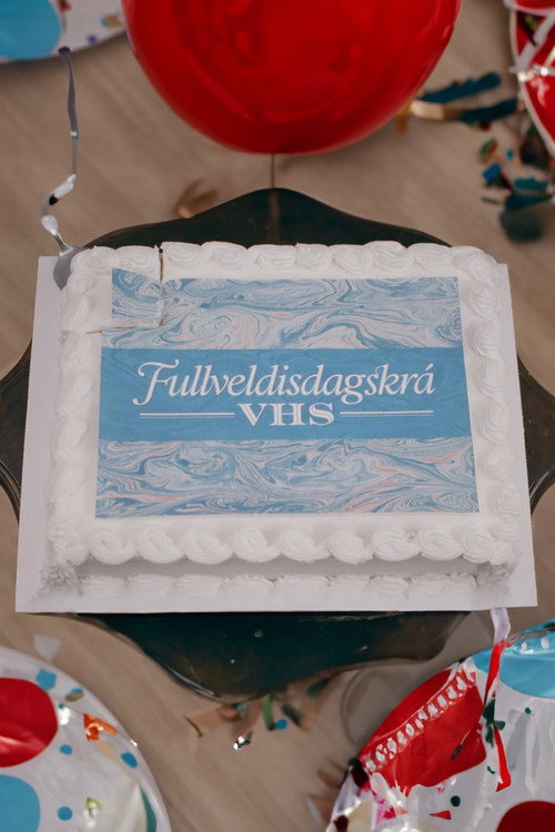 Fullveldisdagskrá VHS poster