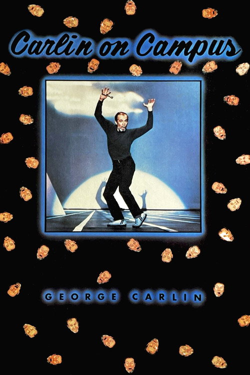 George Carlin: On Campus poster