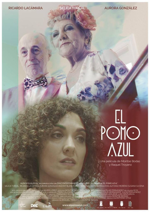 El pomo azul poster
