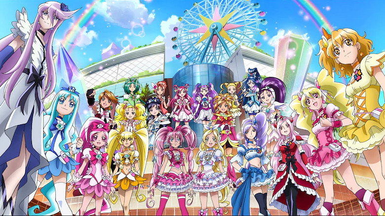 Pretty Cure All Stars DX3: Deliver the Future! The Rainbow-Colored Flower That Connects the World still 1