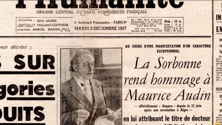 Maurice Audin, a story of mathematicians still 2