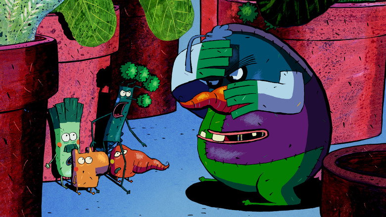 Spud and the Vegetable Garden still 5