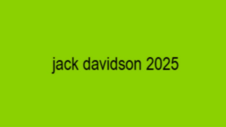 Jack Davidson 2025 still 1