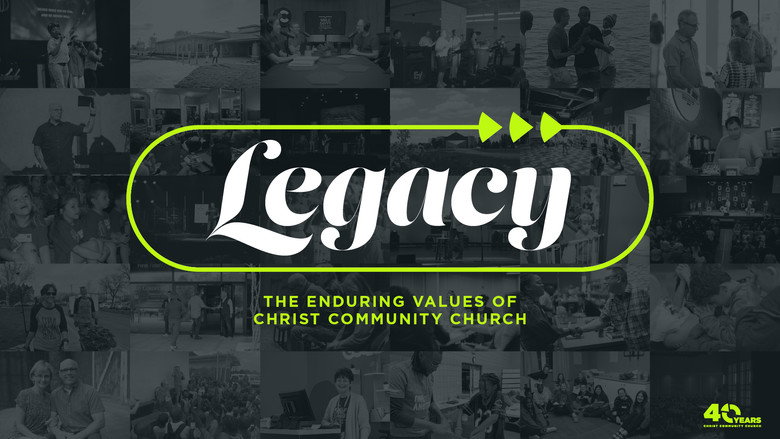 Making Passionate Disciples: 40 Years of Christ Community Church still 1