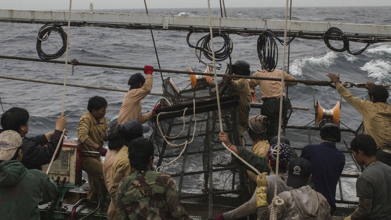 Squid Jigging Fishing Boat still 2