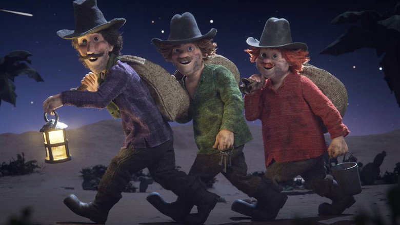 Three Robbers and a Lion still 3