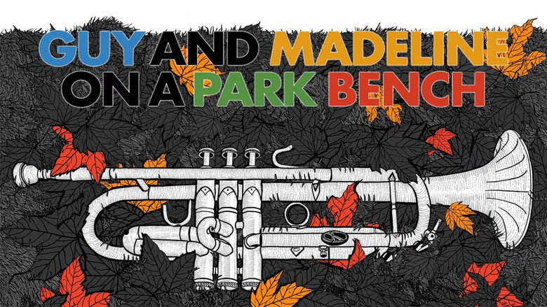 Guy and Madeline on a Park Bench still 1