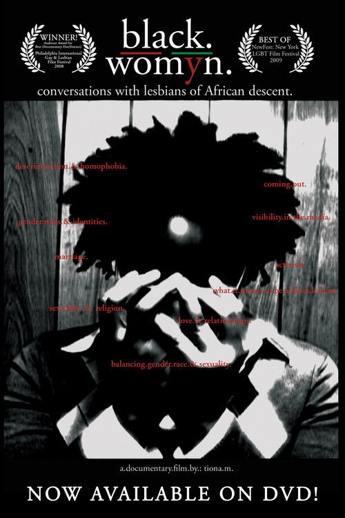 Black./Womyn.:Conversations with Lesbians of African Descent poster