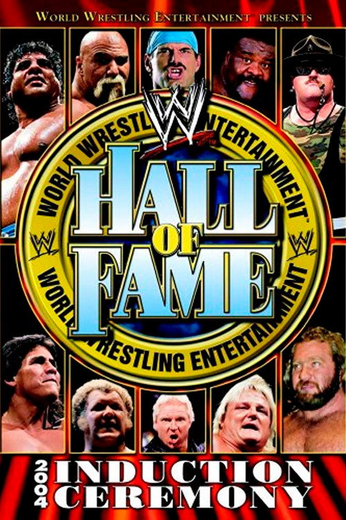 WWE Hall of Fame 2004 poster